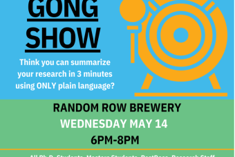 PDF of Gong Show Poster
